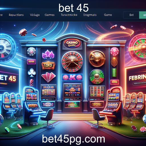 Explorando o Cassino Online: A Experiência do Bet 45